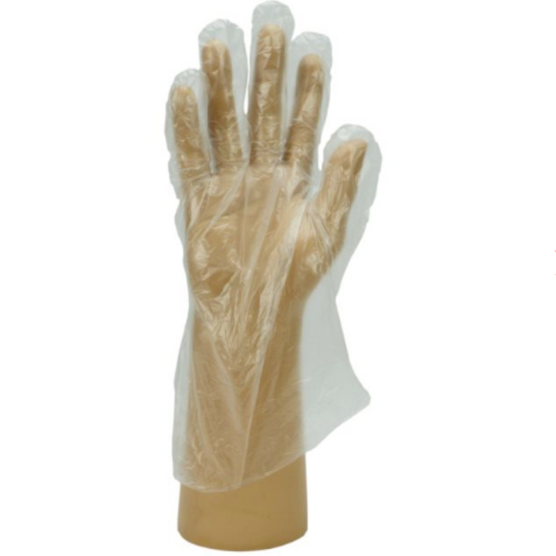 Shield Clear Polythene Disposable Gloves GD52 | www.theglovestore.co.uk