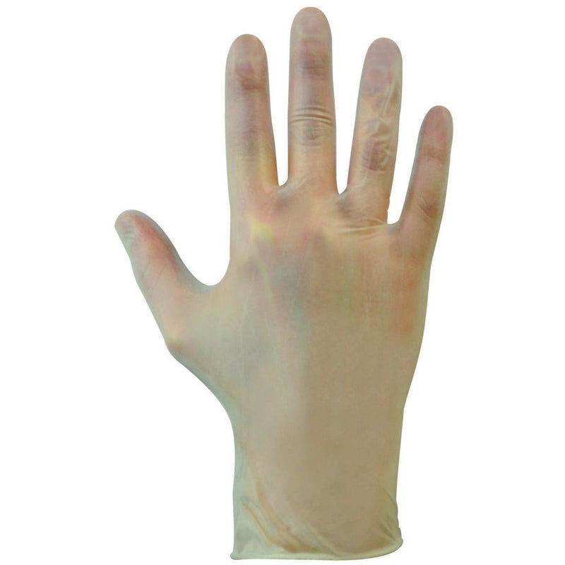 Shield2 Powder Free Clear Vinyl Disposable Gloves - GD09 | www.theglovestore.co.uk