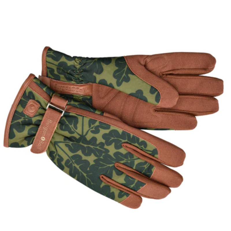 Burgon & Ball - Love The Glove OAK LEAF - Ladies / Women's Gardening Gloves | www.theglovestore.co.uk