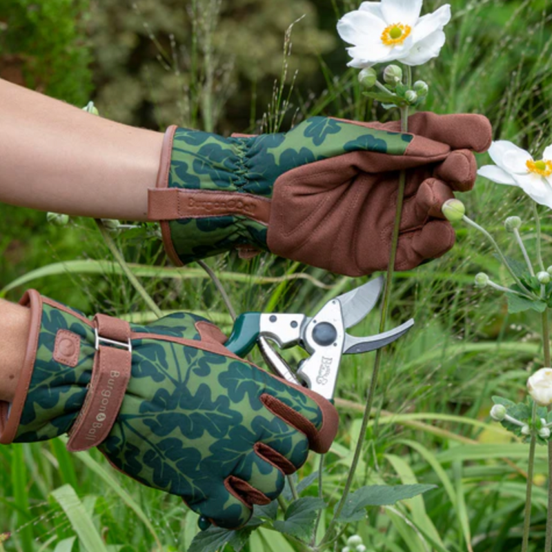 Burgon & Ball - Love The Glove OAK LEAF - Ladies Gardening Gloves | www.theglovestore.co.uk