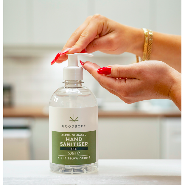 Goodbody Hand Sanitiser Gel Pump Bottle - 500m