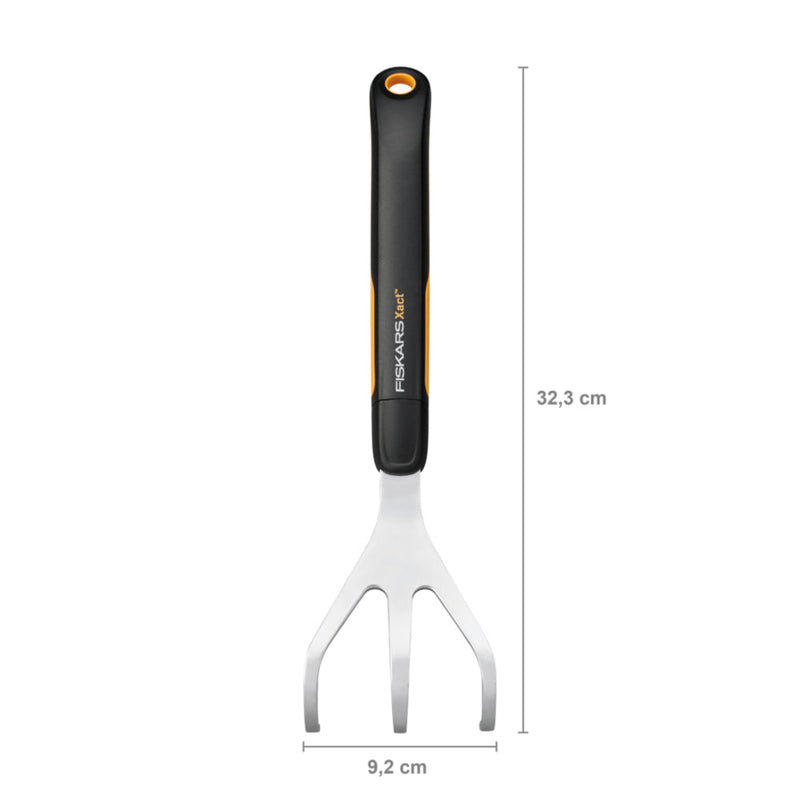 Fiskars Xact Cultivator / Rake (1027047) | www.theglovestore.co.uk