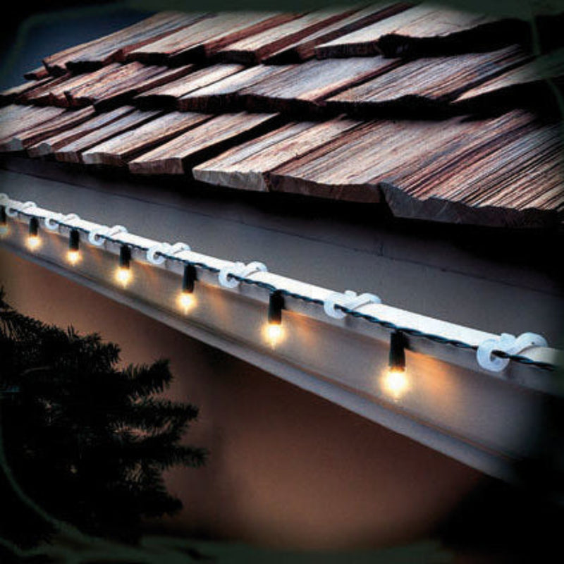 NOMA 24 Gutter Hooks - For Hanging Christmas Lights