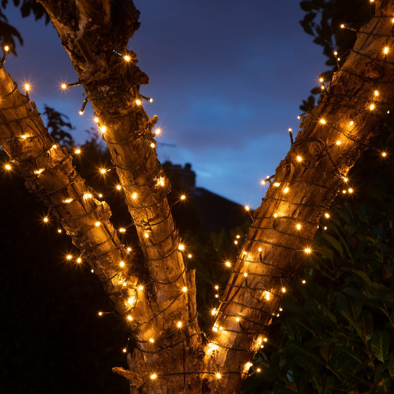 NOMA 'Fit & Forget' 100 Battery Operated LED String Lights - Warm White