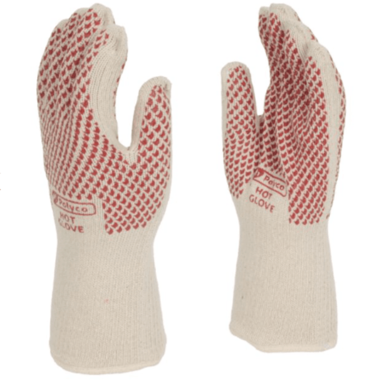 Polyco Hot Glove™ - Oven Glove (34 cm) 9011, Fingers, one pair per pack - www.thglovestore.co.uk