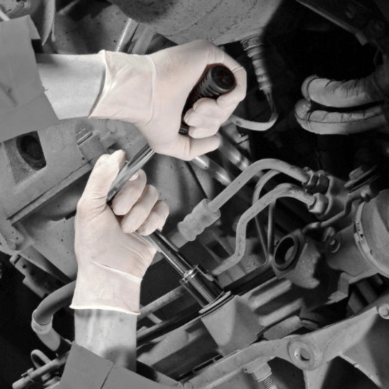 Shield GD05 Latex Powder Free Disposable Gloves | Mechanics Latex Gloves | www.theglovestore.co.uk