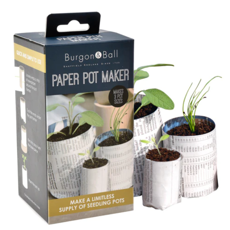 Burgon & Ball Paper Pot Maker (GEC/POTM) | Greenhouse & Growing