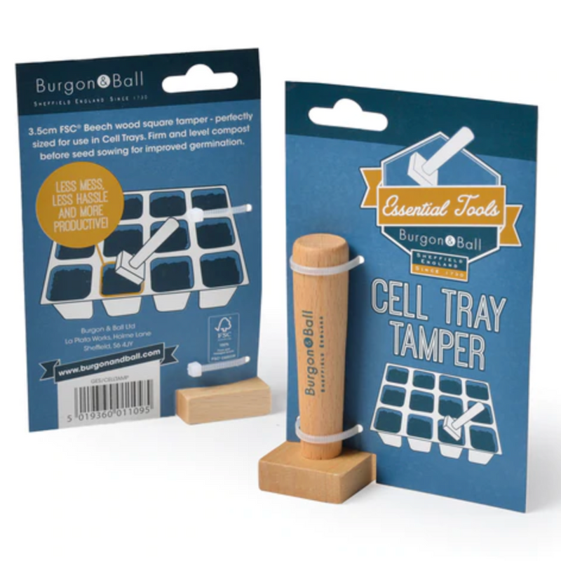 Burgan and Ball Cell Tray Tamper | www.theglovestore.co.uk