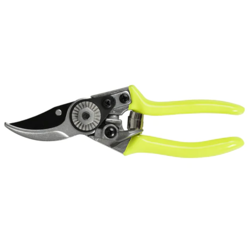Burgon & Ball Flora Brite Yellow Pocket Pruner - RHS Endorsed (GFB/PPYELL)