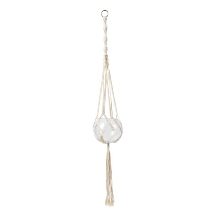 Burgon & Ball Macrame Plant Pot Hanger - Monterey (GIG/HMACMONT)