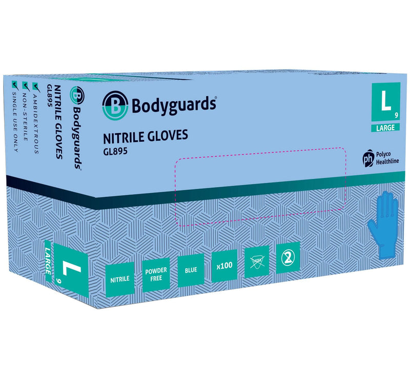 Shield GD05 Latex Powder Free Disposable Gloves | www.theglovestore.co.uk