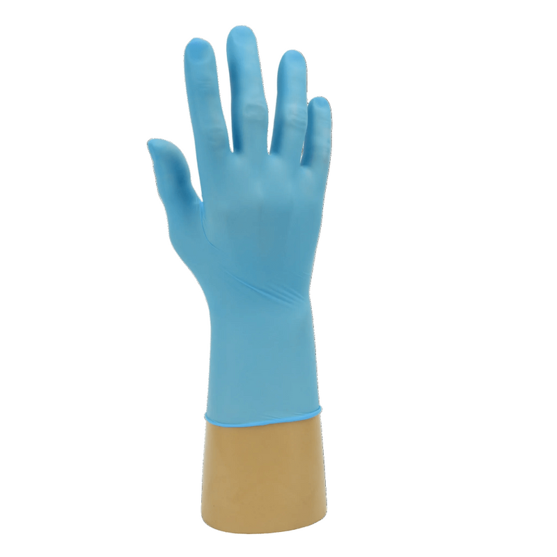 Handsafe GN83 Blue Nitrile Examination Gloves | Blue single Nitrile glove | www.theglovestore.co.uk