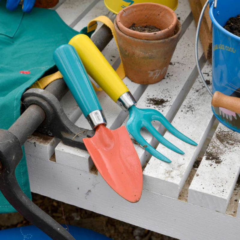 Burgon & Ball - National Trust Children's Trowel and Fork Set | www.theglovestore.co.uk