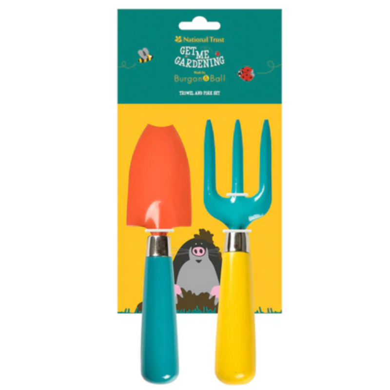 Burgon & Ball - National Trust Children's Trowel and Fork Set | www.theglovestore.co.uk