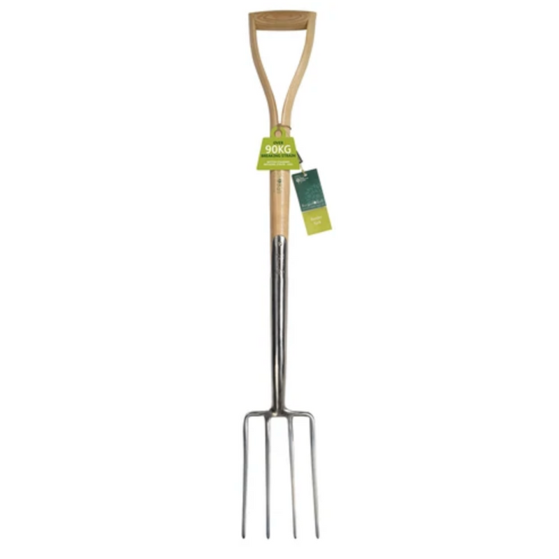 Burgon & Ball Stainless Border Fork - RHS Endorsed (GTB/SFBRHS) | Garden Fork