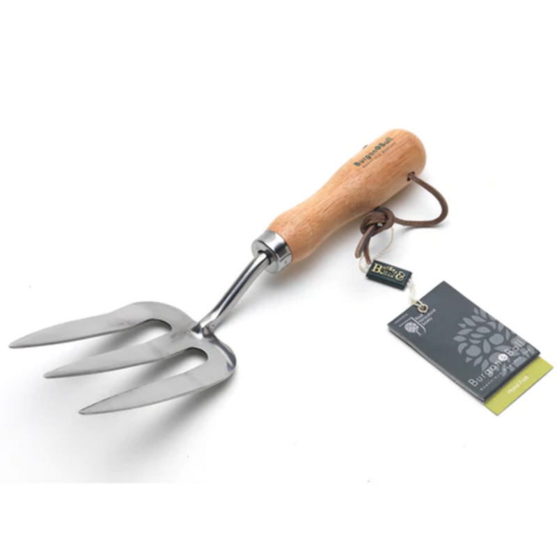 Burgon and Ball Stainless Hand Fork - RHS Endorsed (GTH/SHFRHS) | www.theglovestore.co.uk