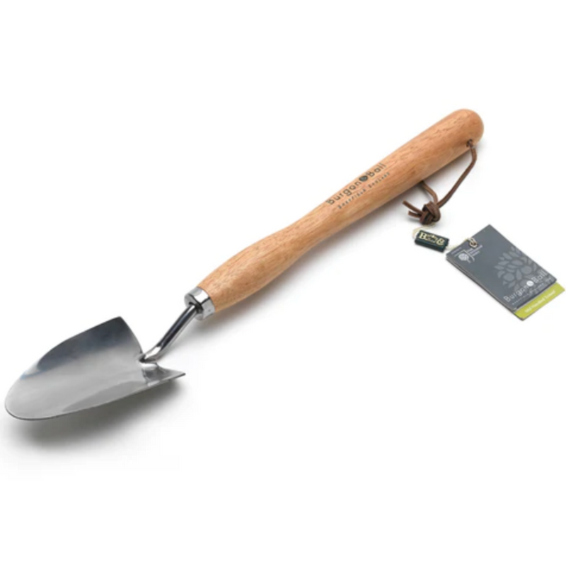 Burgon and Ball Stainless Mid Handled Trowel - RHS Endorsed (GTH/SHTMHRHS)