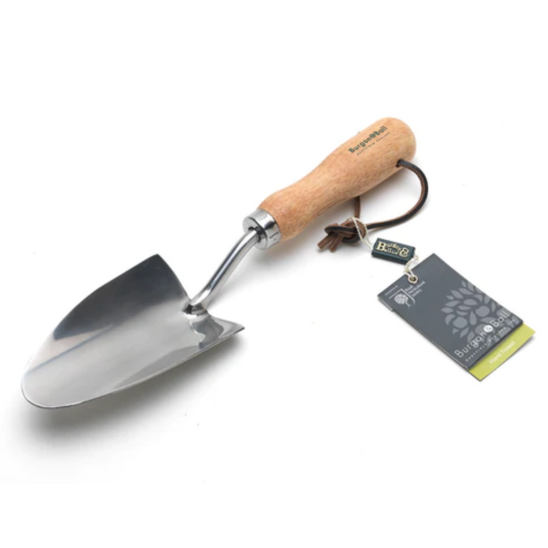 Burgon and Ball Stainless Hand Trowel - RHS Endorsed (GTH/SHTRHS) | www.theglovestore.co.uk