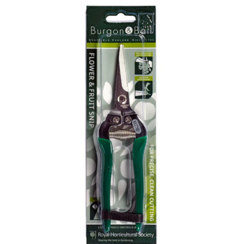 Burgon and Ball Flower and Fruit Snip - RHS Endorsed (GTO/FFS) | The Glove Store