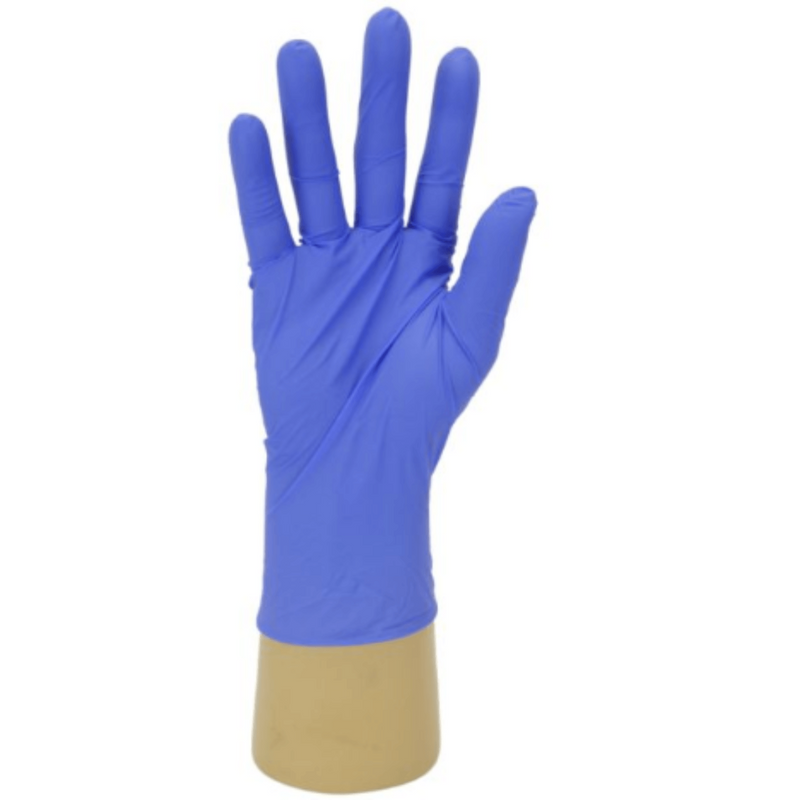 Finite P Indigo AF Nitrile Powder Free Examination Gloves MFNP100 | Single Accelerator Free Nitrile Glove | www.theglovestore.co.uk