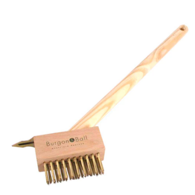 Burgon & Ball Compact Miracle Block Paving Brush (GTH/COMPBPB) | Garden Hand Tool