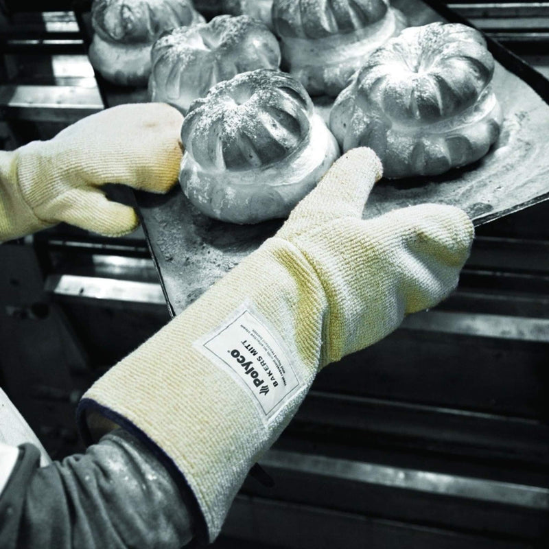 Polyco Bakers Mitt (Oven Glove - 1 Pair per Pack) - 7724 | www.theglovestore.co.uk