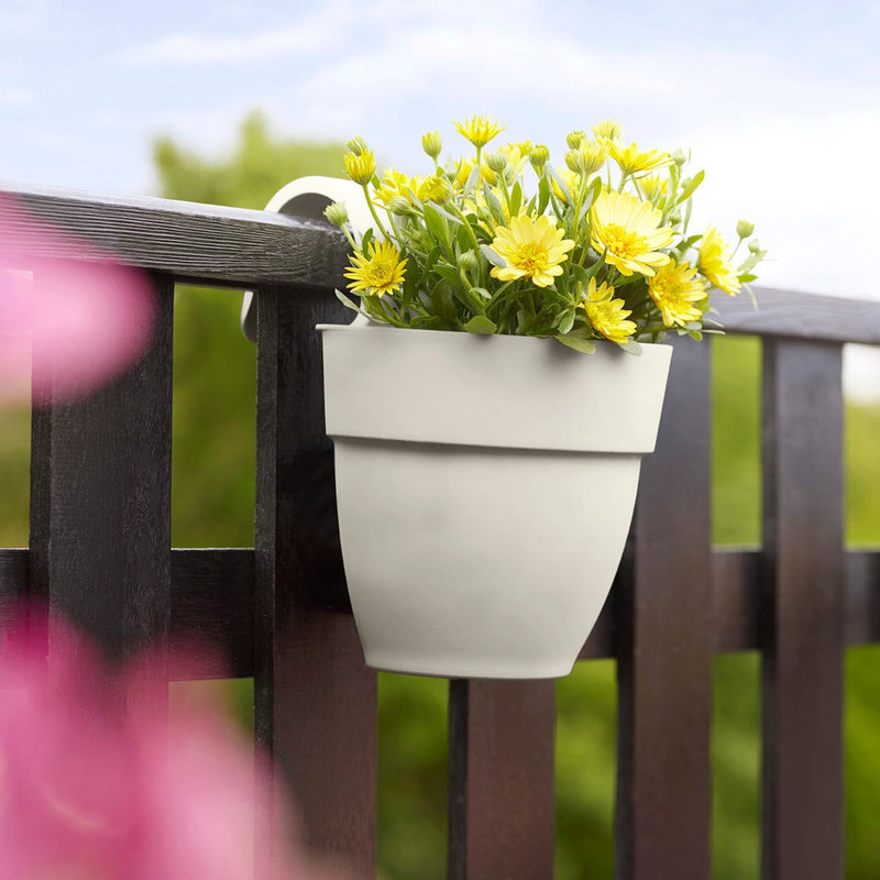 Elho Vibia Campana Easy Hanger - Silky White (Small) | www.theglovestore.co.uk