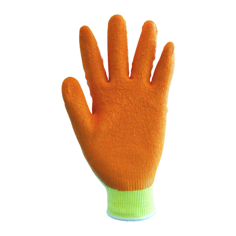 Polyco Reflex Latex Palm Coated (Orange) Gloves - 860 | www.theglovestore.co.uk