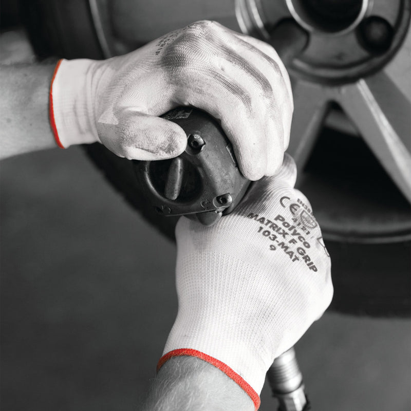 Polyco Matrix F Grip (Nitrile Palm Coated) 10-MAT | www.theglovestore.co.uk