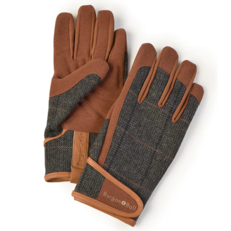 Burgon & Ball - Dig The Glove TWEED - Men's Gardening Gloves | www.theglovestore.co.uk