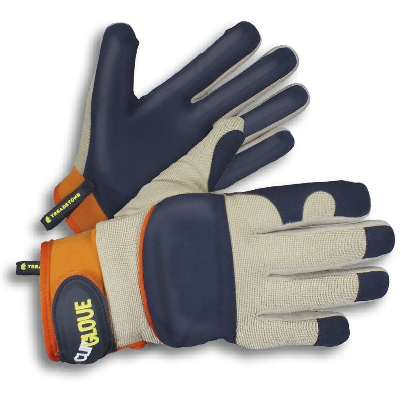 Clip Glove LEATHER PALM - Men's Gardening Gloves - Medium Duty