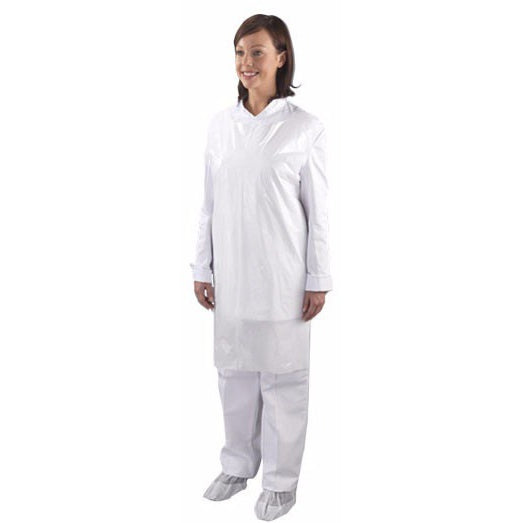 Disposable Polythene Aprons Flat Packed (2 x 100) Economy - A2  | www.theglovestore.co.uk