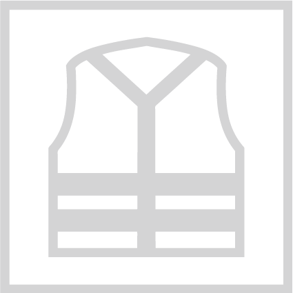 Hi Visibility Vest / Waistcoat Yellow With Black Piping - 3524 | Supertouch | www.theglovestore.co.uk